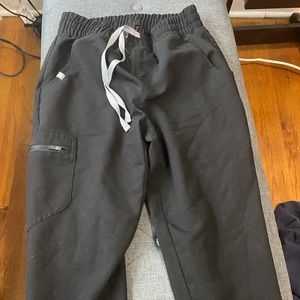 Black high wasted joggers